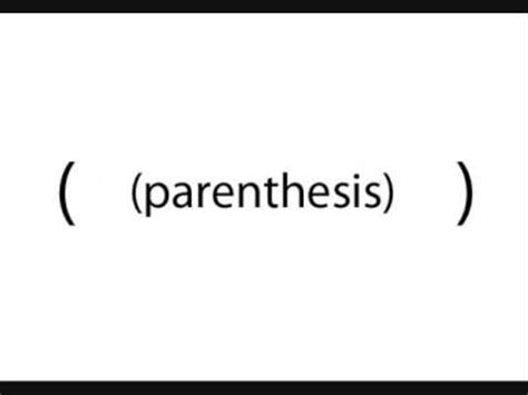 Jan 26, 2011 · Parenthesis definition: . See examples of PARENTHESIS used in a sentence. 